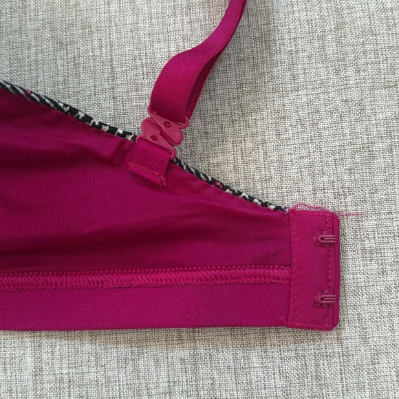 Victoria's Secret Very‎ Sexy Padded Push Up Bra plaid Strappy Houndstooth 32DD - Picture 3 of 6